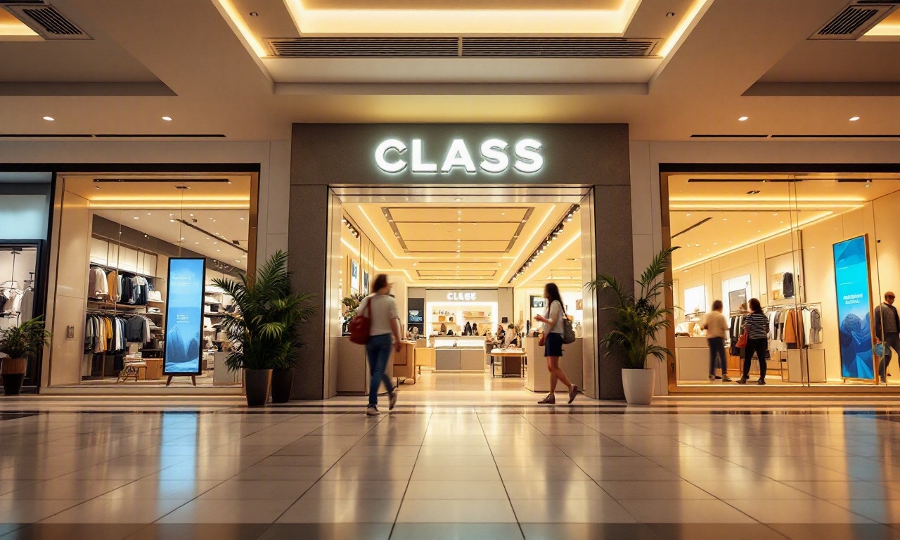 Rótulos para tiendas en centros comerciales de Canarias: peso y anclajes