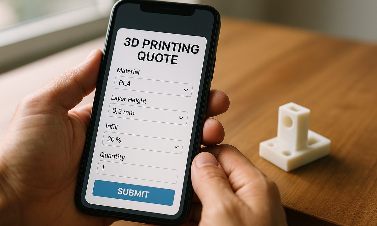 Presupuesto de impresión 3D online: cómo pedirlo en Tenerife
