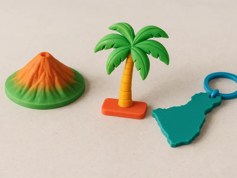 Souvenirs de Tenerife: Teide, imanes y llaveros